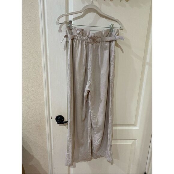 Abercrombie High Waisted Linen Blend Pants Size XS - Picture 6 of 7